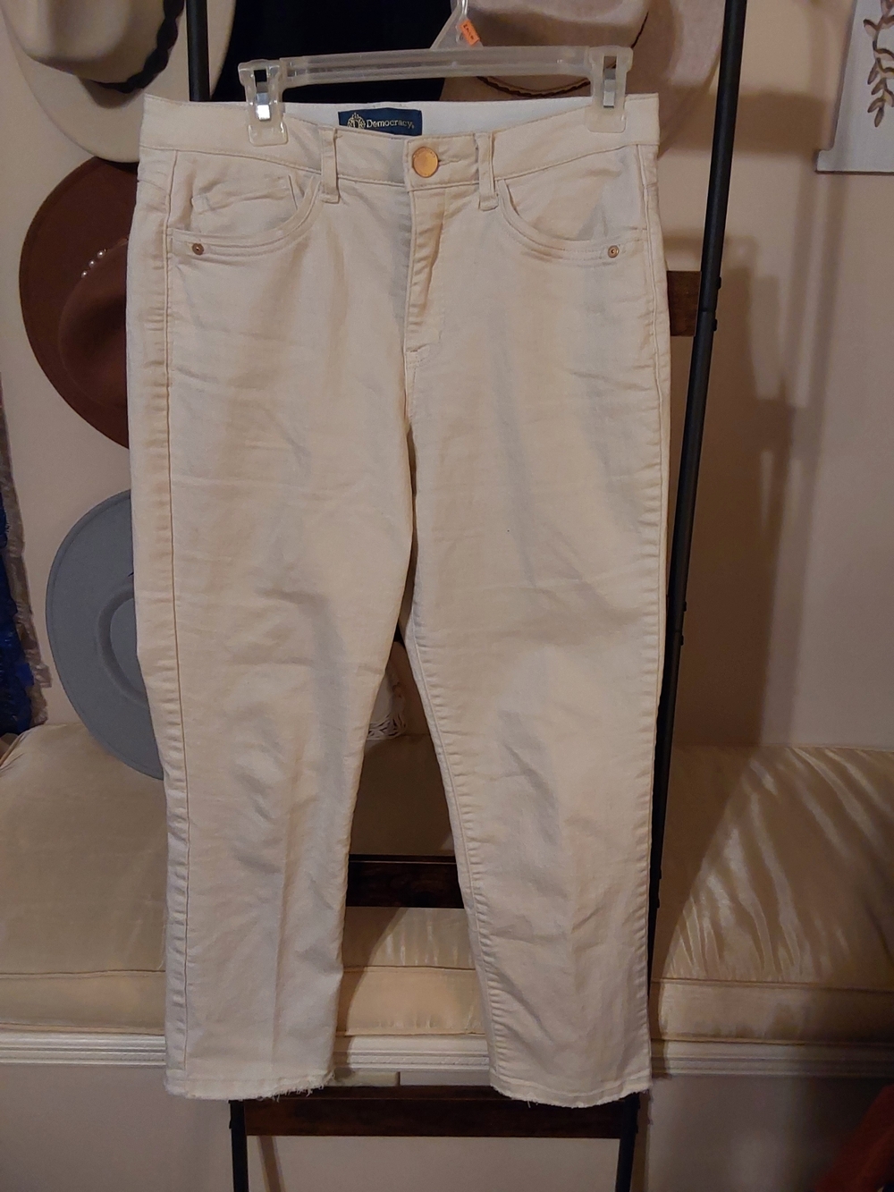 Democracy Straight High-Rise Women's Jeans Size 10